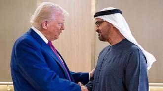 BAE Devlet Başkanı Al Nahyan ile ABD Başkanı Trump telefonda görüştü