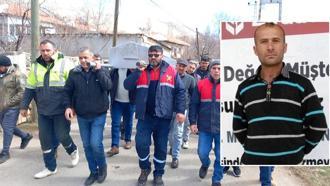 Kayseri'de göçükte ölen madenci son yolculuğuna uğurlandı