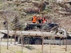 Mardin’de zırhlı polis aracı devrildi: 3 yaralı