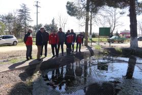 Bakanlık heyetinden, İpsala Su Ürünleri Üretim Tesisi’nde inceleme