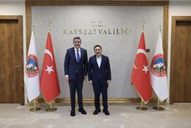 Kapadokya Alan Başkanı Aslanbay'dan Vali Çiçek'e ziyaret