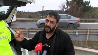 Ümraniye'de dron destekli 'kaynak' denetimi; 9 sürücüye ceza