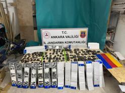 Ankara'da 900 sahte plaka ele geçirildi