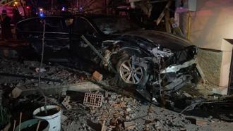 Osmancık’ta iki otomobil çarpıştı; 2 yaralı