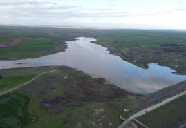 Dip seviyeyi gören Türkmenli Barajı'ndaki doluluk yüzde 11'e yükseldi
