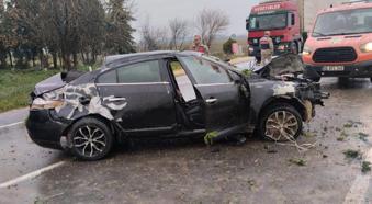 Otomobil takla attı; 1 yaralı