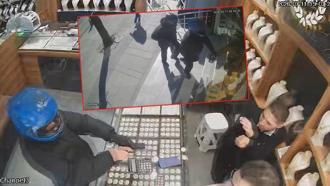 Sultangazi'de kuyumcuya soygun girişiminin yeni görüntüleri ortaya çıktı
