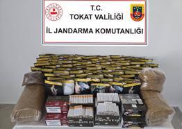 Tokat'ta kaçak tütün operasyonu: 2 gözaltı