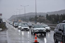 'Kilit kavşak' Kırıkkale'de, bayram yoğunluğu başladı