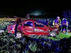 Takla atan otomobildeki 1 kişi öldü, 1'i ağır 3 kişi yaralandı