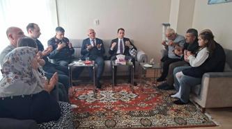 Hisarcık’ta şehit aileleri ve gazilere bayram ziyareti