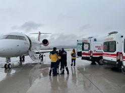 Bingöl’de 25 günlük bebek, ambulans uçakla Ankara’ya sevk edildi