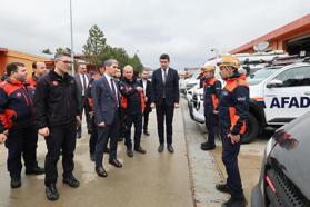 Vali Aktaş AFAD'ı ziyaret etti