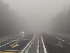 Bolu Dağı geçişinde yoğun sis