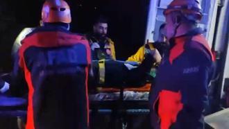 Elazığ’da otomobil şarampole yuvarlandı: 5 yaralı