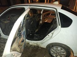 Bingöl’de park halindeki otomobil kundaklandı