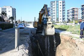 Güzelyurt Mahallesi'nde kanalizasyon hattı yenileniyor