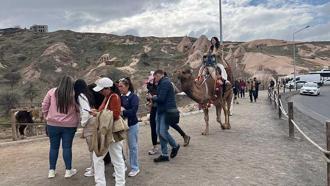 Kapadokya’yı bayramda 57 bin 988 turist ziyaret etti