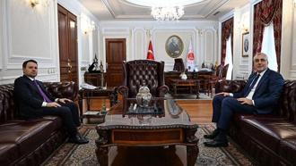 Bakanlar Gürlek ve Işıkhan bir araya geldi