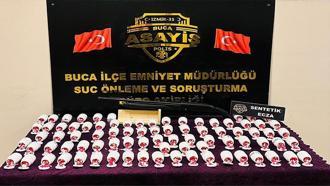 İzmir'de 4 bin 984 sentetik hap ele geçirildi