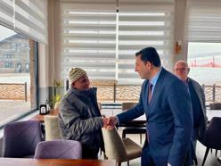 Huzurevi sakinleri karın tadını çıkardı