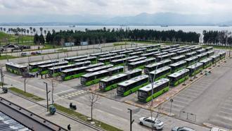Kocaeli Büyükşehir Belediyesi, filosuna 4 ayda 123 otobüs dahil etti