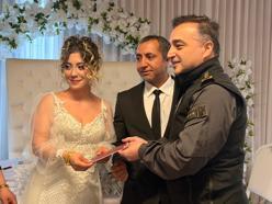 Polis memuru görev yaptığı Tunceli’de evlendi