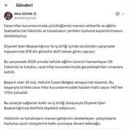 Bakan Gürlek: Ceza infaz kurumlarımızdaki hafız sayısı 170'e yükseldi