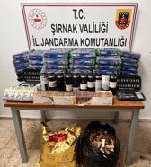 Şırnak’ta kaçakçılık ve narkotik operasyonlarında 82 gözaltı