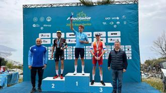 Muğla Büyükşehir Belediyesi Kıta Bisiklet Takımı Alanya'da zirvede