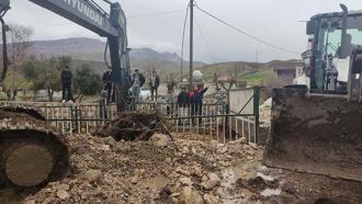 Şırnak’ta sel ve taşkınların yol açtığı hasar gideriliyor