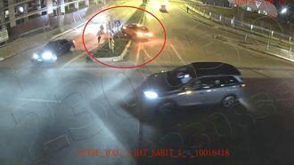 Samsun’daki kazalar KGYS kamerasında