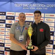 Denizlili yüzücü Ahmet Mete tarih yazdı