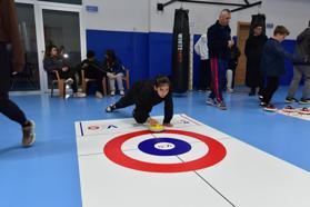 Osmaniye’de floor curling heyecanı