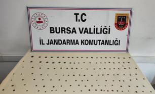 Bursa’da 137 sikke ele geçirildi