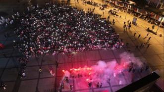 Milli takımın Dünya Kupası bileti Kocaeli’de coşkuyla kutlandı