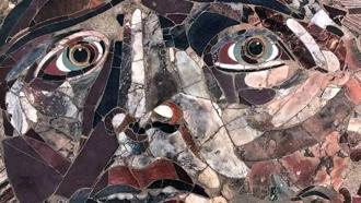 Kışın üzeri kapatılan Medusa mozaiği ziyarete açıldı