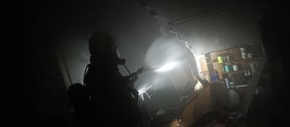 Mardin'de işyerinde çıkan yangın söndürüldü