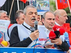 Birleşik Kamu-İş'ten TÜİK önünde protesto