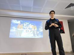 Astronot Tuva Cihangir Atasever, Edirne’de öğrencilerle buluştu