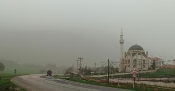 Gaziantep'te toz taşınımı etkili oldu