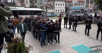 Çorumda 'sazan sarmalı' operasyonu: 21 tutuklama