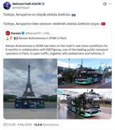 Bakan Kacır: Türkiye, Avrupa'nın en büyük otobüs üreticisi