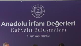 Bakan Tekin 'Anadolu İrfanı Değerleri Kahvaltı Buluşmaları'na katıldı