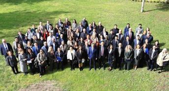 BUÜ Rektörü Yılmaz, başarılı akademisyenlerle bir araya geldi