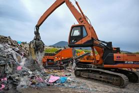 Bornova'da hacimli atıklar yakıta dönüşüyor
