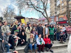 Bursa’da hayvan hakları için eylem düzenlendi