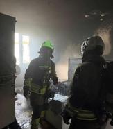 Antakya’da ev yangını, 1 kişi dumandan etkilendi