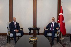 Bakan Fidan, ABD Büyükelçisi Barrack'ı kabul etti