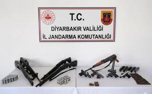 Diyarbakır’da jandarmadan kaçak silah operasyonu